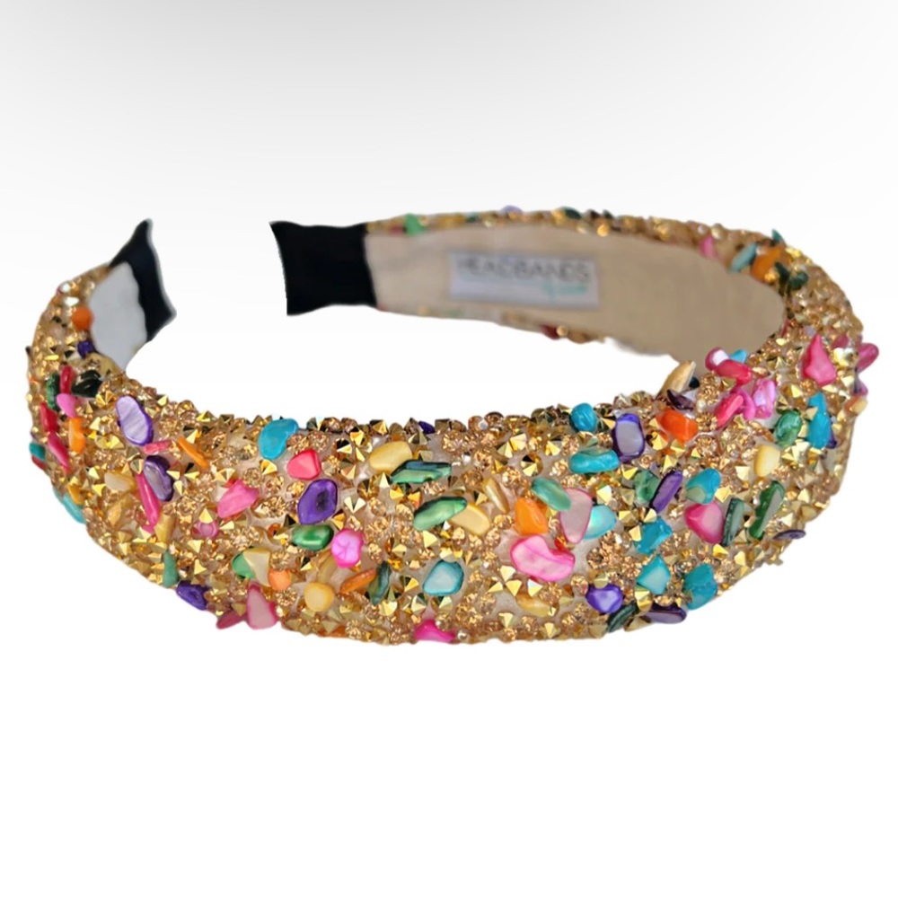 Headbands of Hope Gold/Multi Sparkle Headband